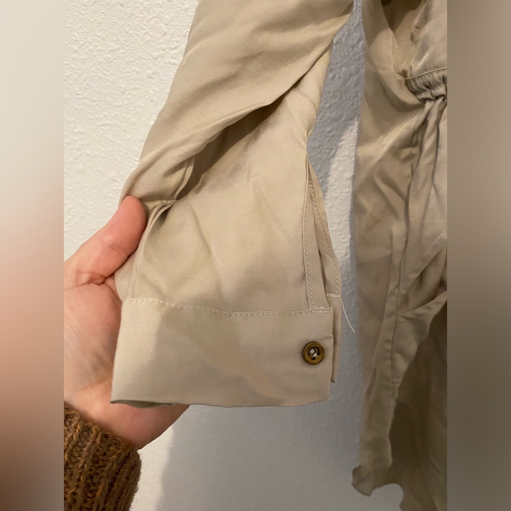 Davi And Dani Laena Button Down Shacket Jacket Sh… - image 4